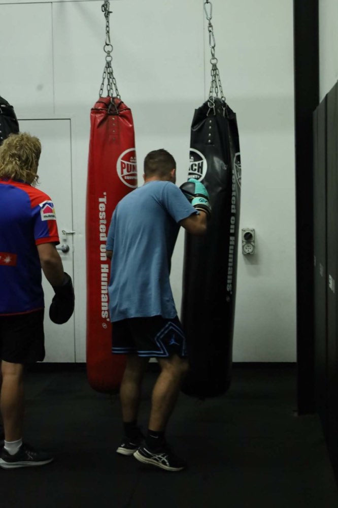 Boxing session