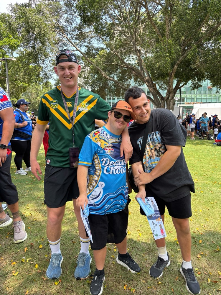 Out in the community with support