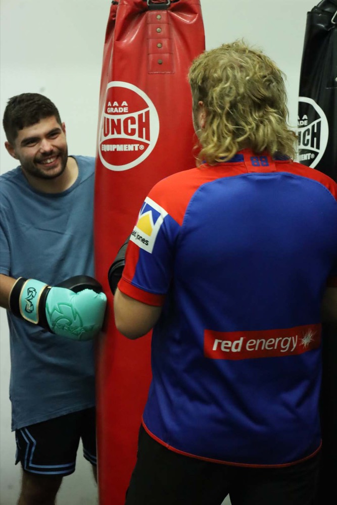 Boxing session