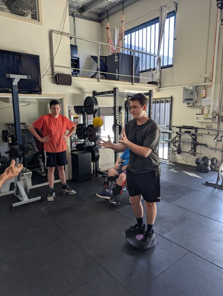 Gym session